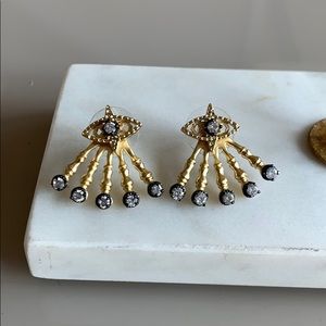 Kendra Scott Gold Callen Ear jacket earrings!